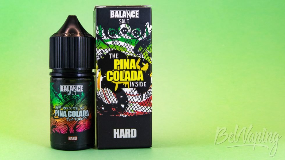 Обзор жидкостей BALANCE от DarkLab - вкус PINA COLADA