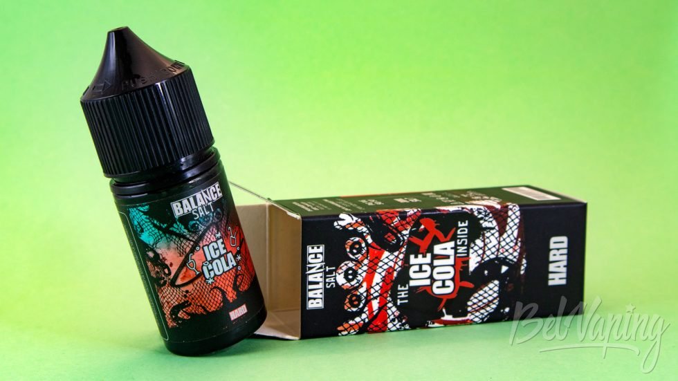 Обзор жидкостей BALANCE от DarkLab - вкус ICE COLA