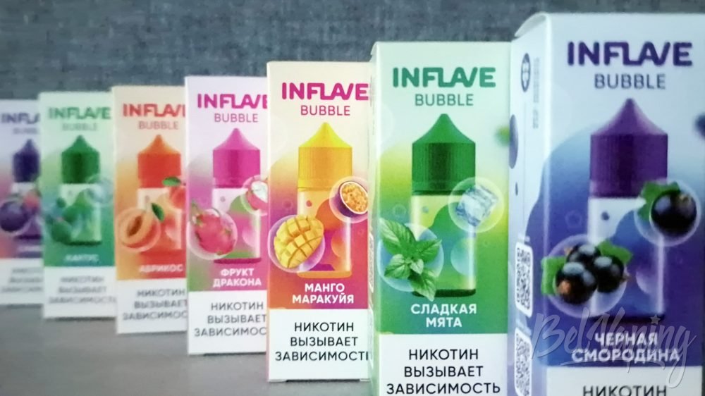 Обзор жидкости Inflave Bubble