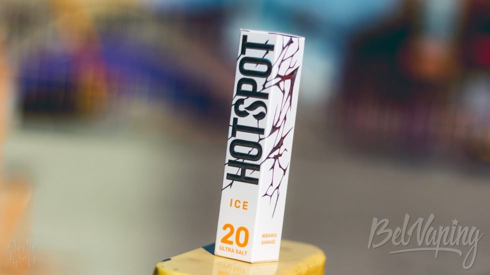 Жидкость Hotspot Ice Жвачка Ананас