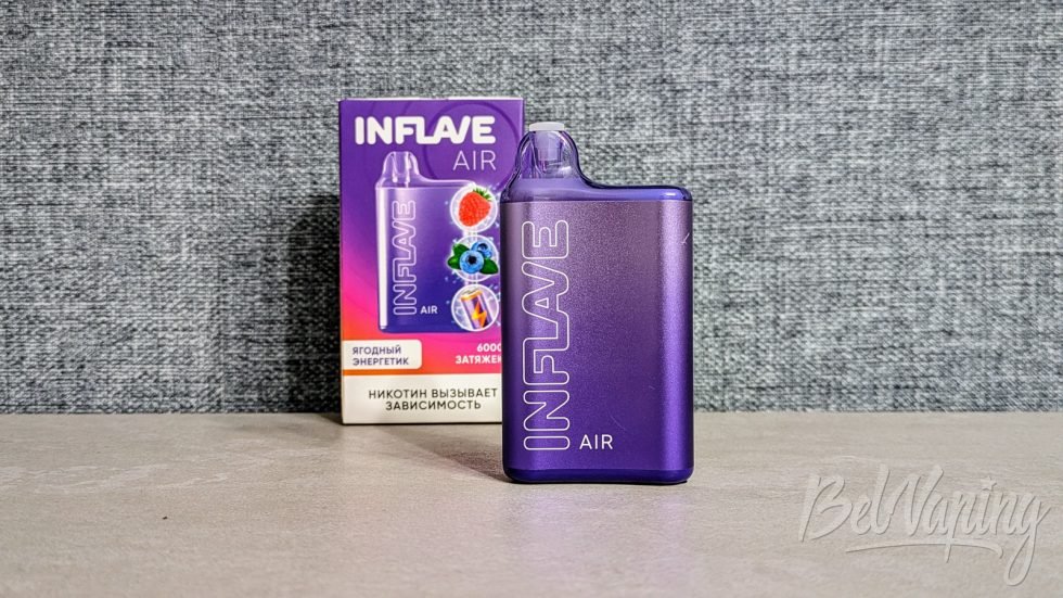 Одноразка Inflave Air Berry Energy Drink