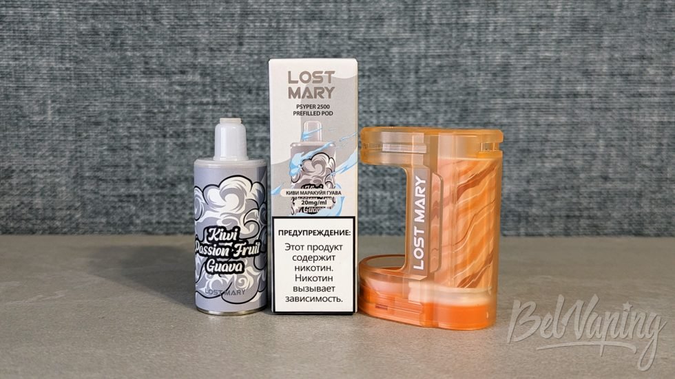 Картридж Kiwi Passion Fruit Guava для Lost Mary Psyper - киви маракуйя гуава