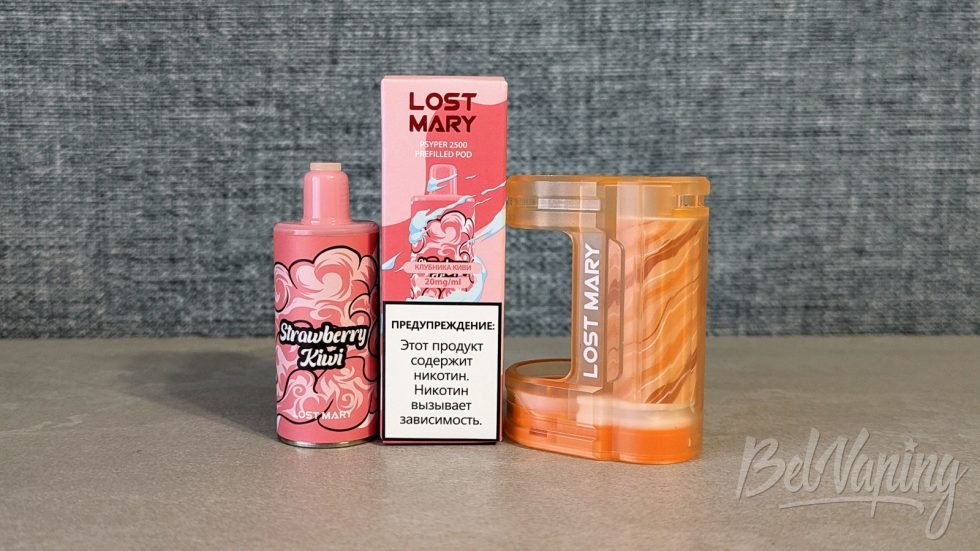 Картридж Strawberry Kiwi для Lost Mary Psyper - клубника киви