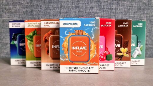Новые вкусы одноразок Inflave Mini