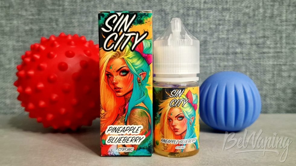 Жидкость Sin City Pineapple Blueberry