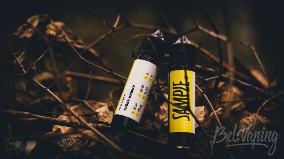 Жидкость SAMPLE ТАБАК ВИШНЯ