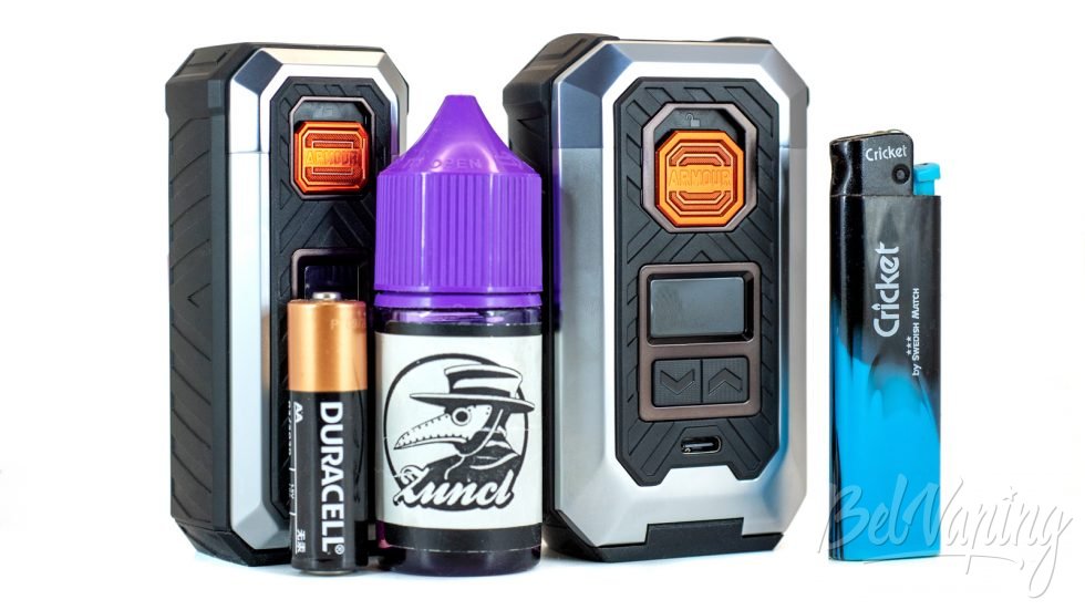 Обзор набора ARMOUR MAX от VAPORESSO - сравнение размеров