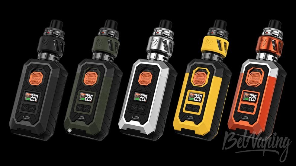 Обзор набора ARMOUR MAX от VAPORESSO - варианты раскраски