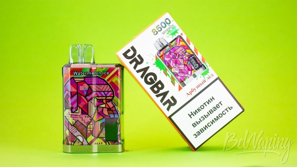 Обзор одноразок DRAGBAR B8500 - вкус АРБУЗНЫЙ ЛЁД