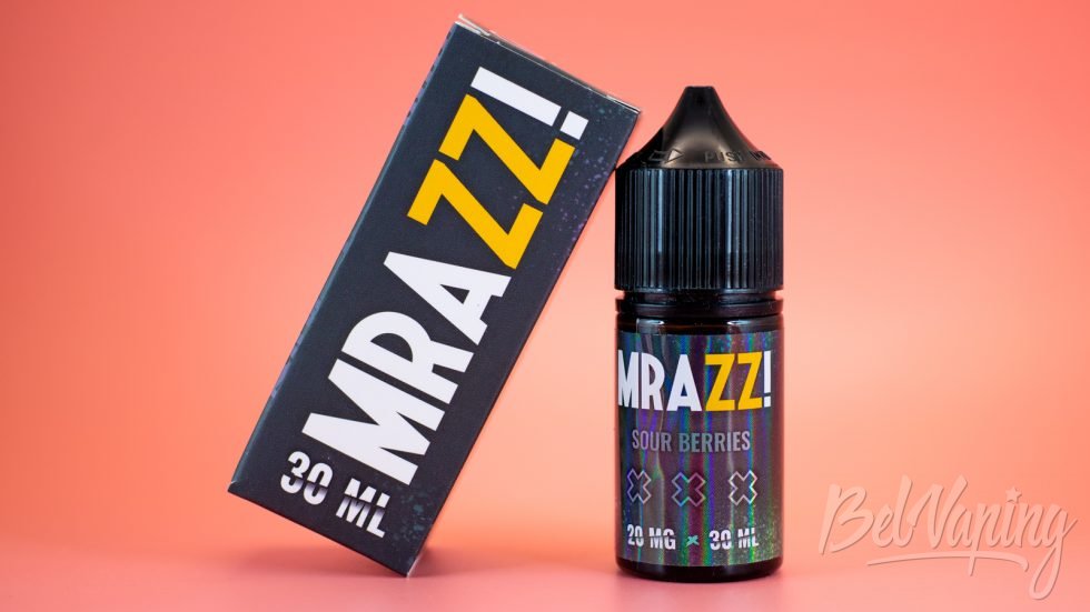 Обзор жидкостей MRAZZ! - вкус SOUR BERRIES