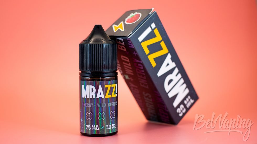 Обзор жидкостей MRAZZ! - вкус ENERGY + WILD BERRIES