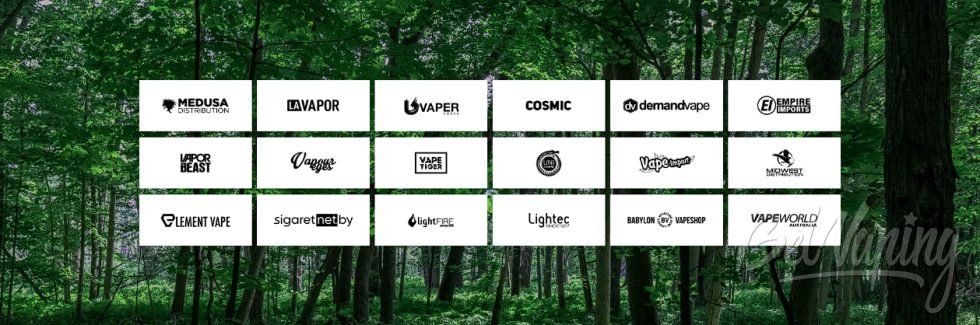 Зелёные партрёры VAPORESSO