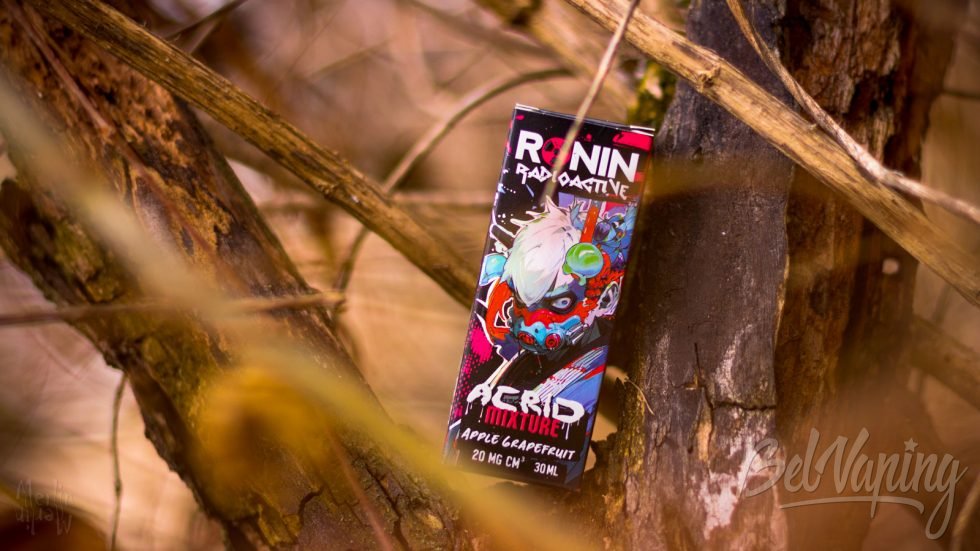 Жидкость Ronin Lab Ronin Radioactive Acrid Mixture (Apple Grapefruit)