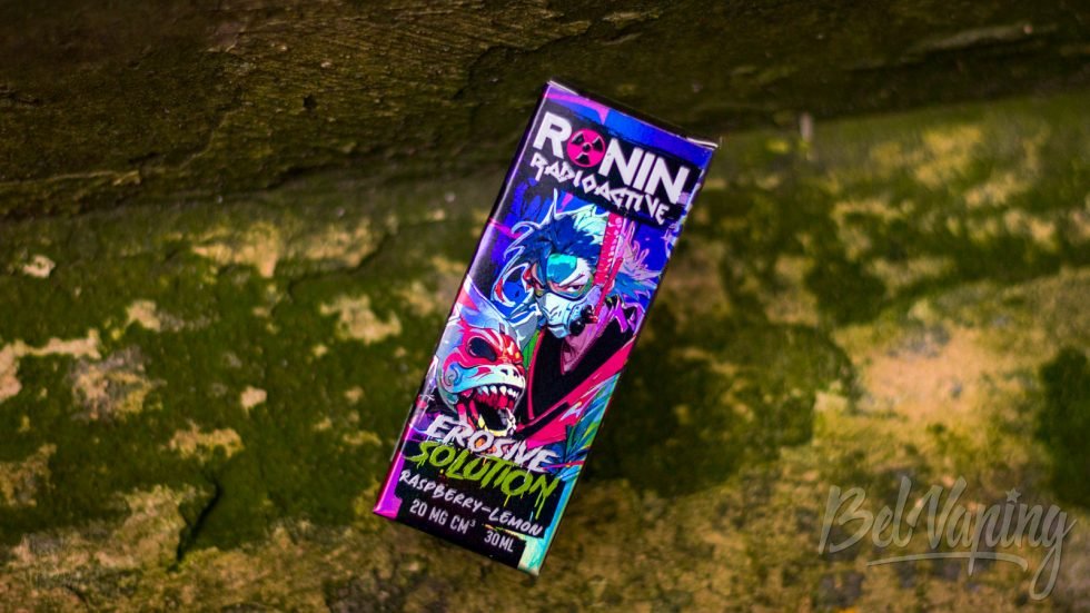 Жидкость Ronin Lab Ronin Radioactive Erosive Solution (Raspberry Lemon)