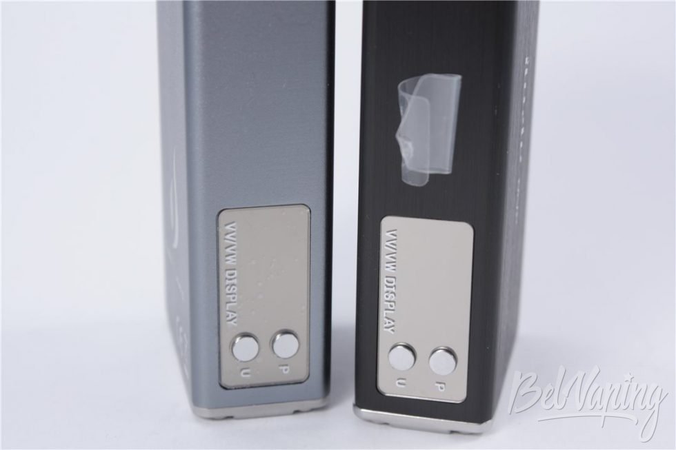iTaste MVP V2.0 - экран и органы управления