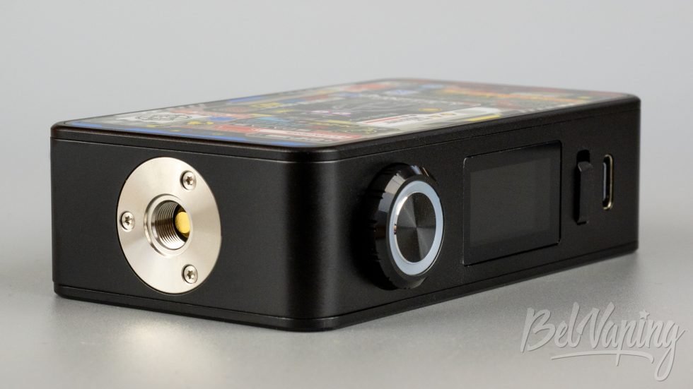 Обзор мода CENTAURUS M200 от Lost Vape - вид сверху