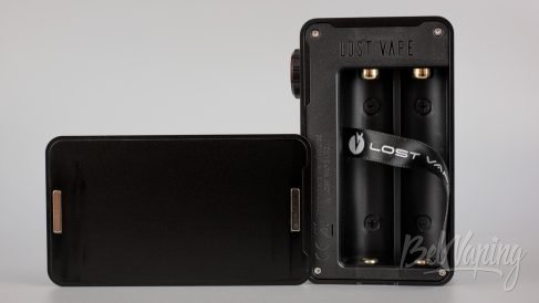 Обзор мода CENTAURUS M200 от Lost Vape - передняя крышка