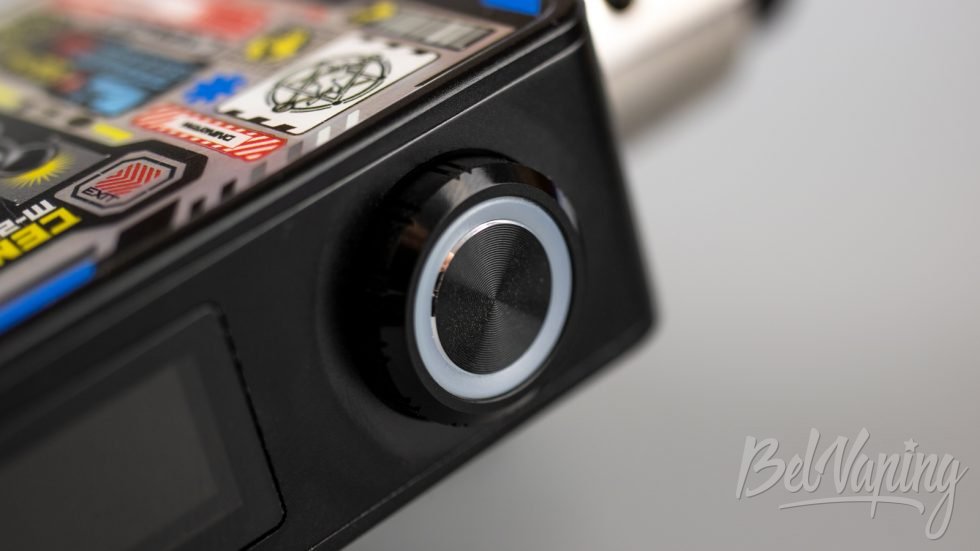 Обзор мода CENTAURUS M200 от Lost Vape - органы управления
