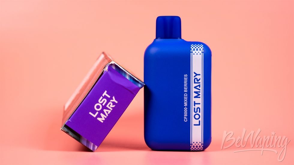 Обзор одноразок LOST MARY CF8000 - вкус СМЕШАННЫЕ ЯГОДЫ
