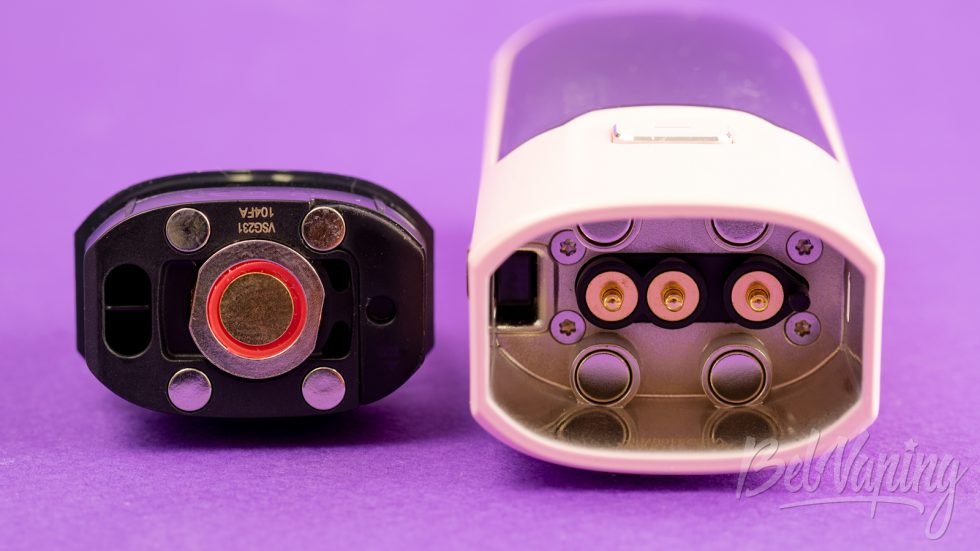 Обзор пода LUXE XR MAX от Vaporesso - контактная группа