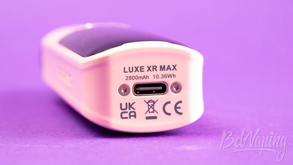 Обзор пода LUXE XR MAX от Vaporesso - вид снизу
