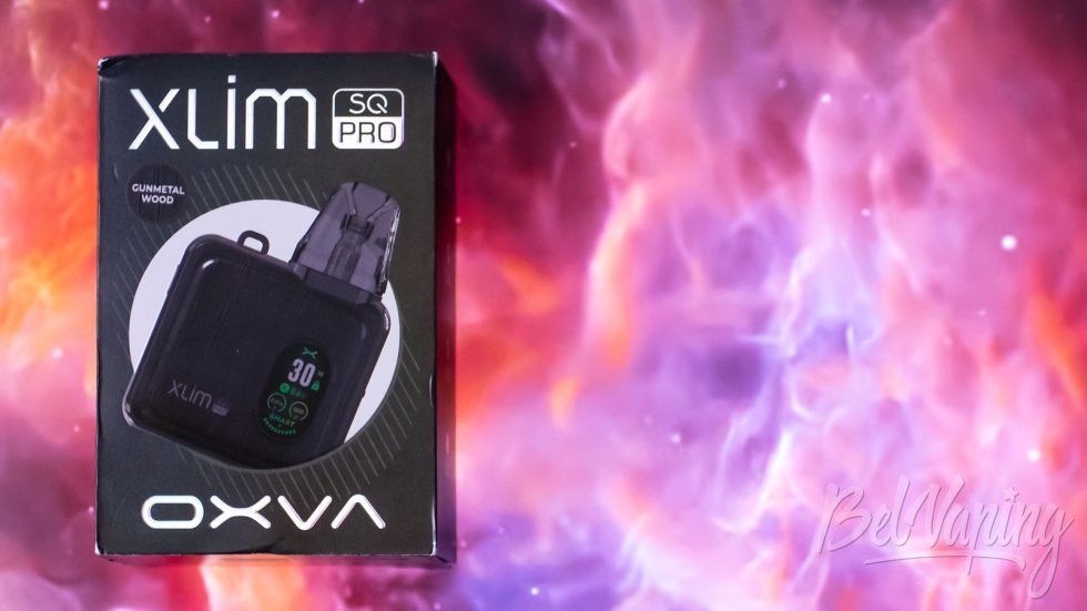 Обзор пода XLIM SQ PRO от OXVA - упаковка