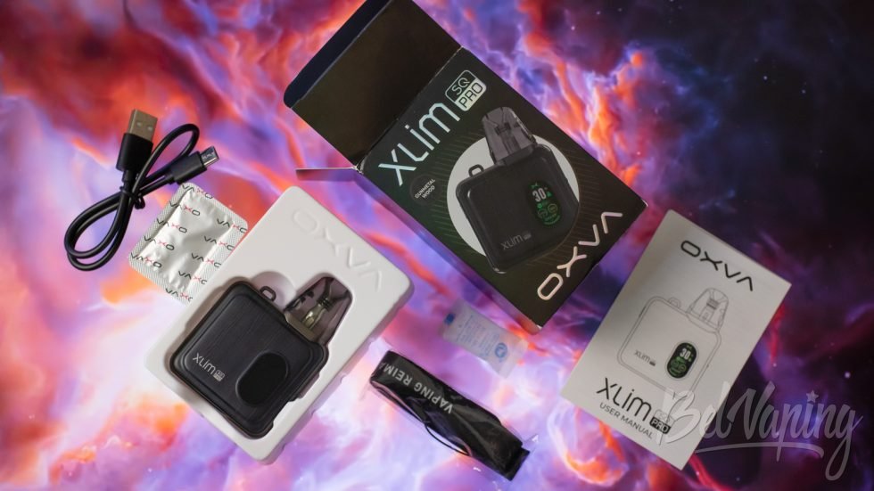 Обзор пода XLIM SQ PRO от OXVA - комплект поставки