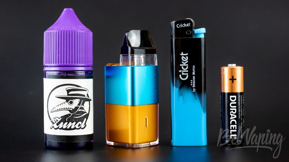 Обзор пода XROS CUBE от Vaporesso - сравнение размеров
