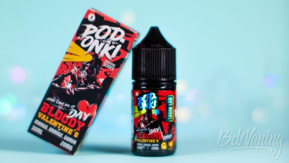 Обзор жидкостей PODONKI LAST HAP - вкус BLOODY VALENTINE'S