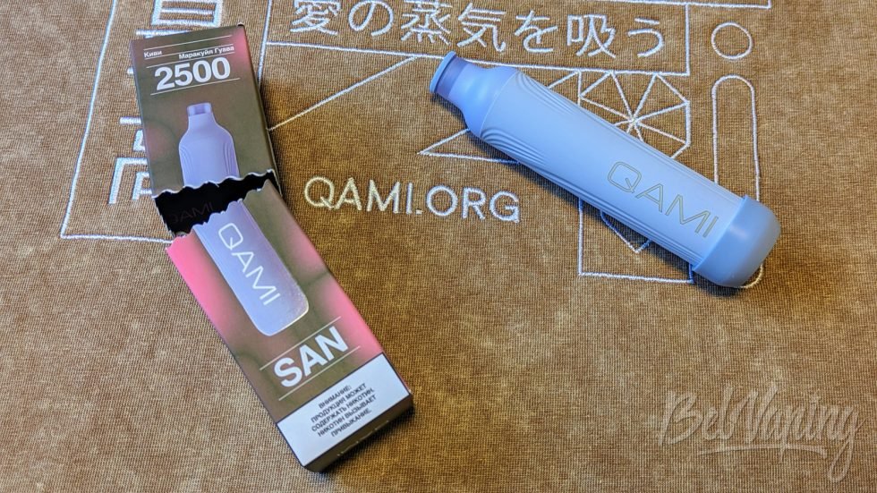 Одноразка QAMI SAN 2500 Киви маракуйя гуава