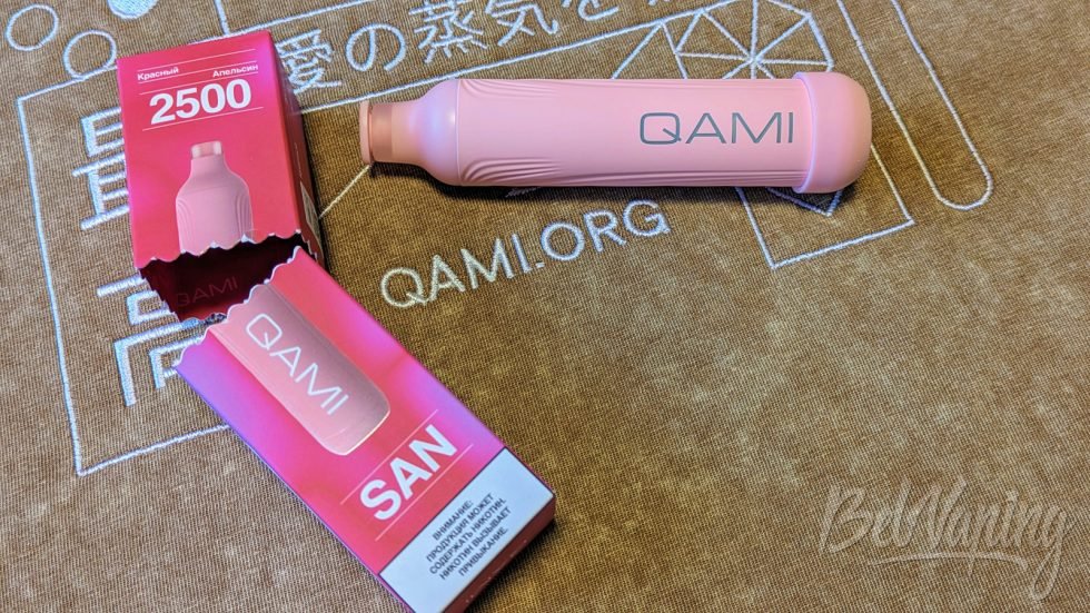 Одноразка QAMI SAN 2500 Красный апельсин