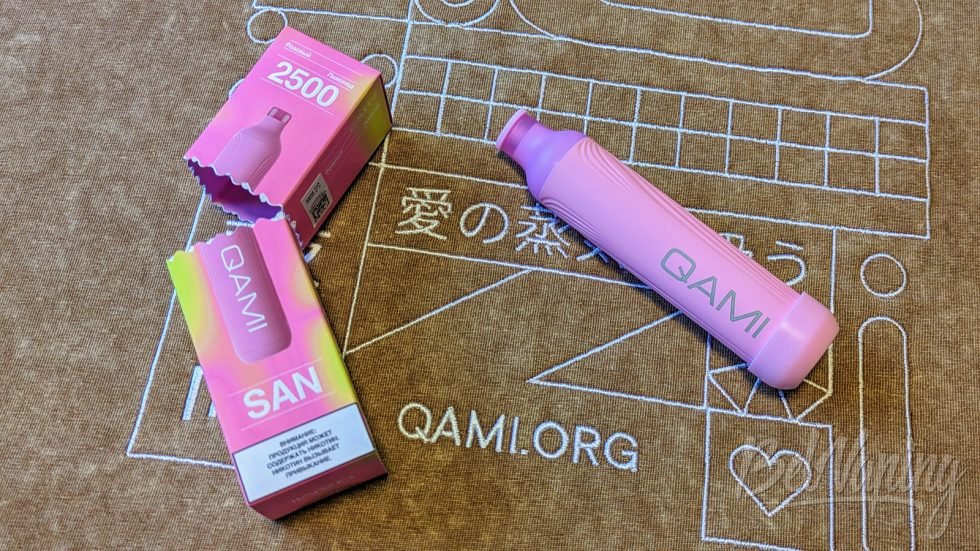 Одноразка QAMI SAN 2500 Розовый лимонад