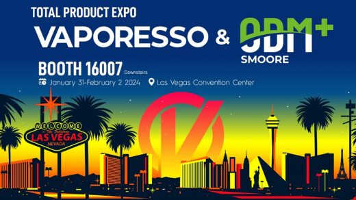 VAPORESSO и SMOORE ODM+ на выставке Total Product Expo в Лас-Вегасе