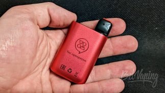 Размеры VOOM Pod Mod в руке