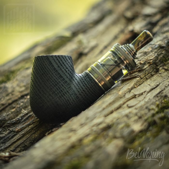 Внешний вид трубки Dolores с баком Dead Rabbit MTL RTA