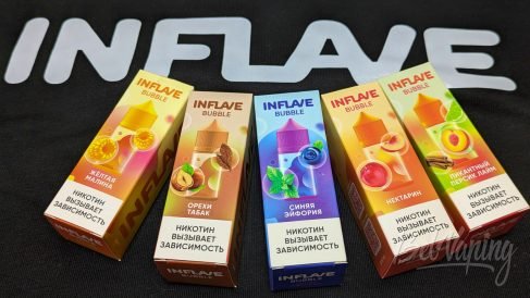 Жидкость Inflave Bubble. Новые вкусы