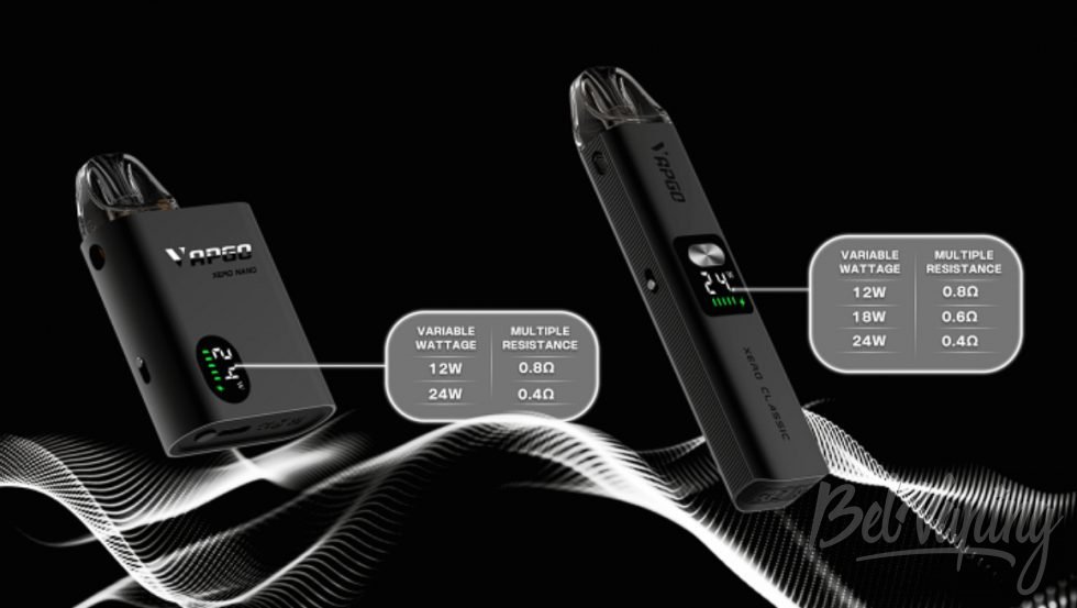 Компания Vapgo анонсирует под с изменяемым сопротивлением испарителя