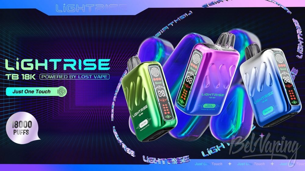 Lost Vape LightRise TB 18K. Первый взгляд