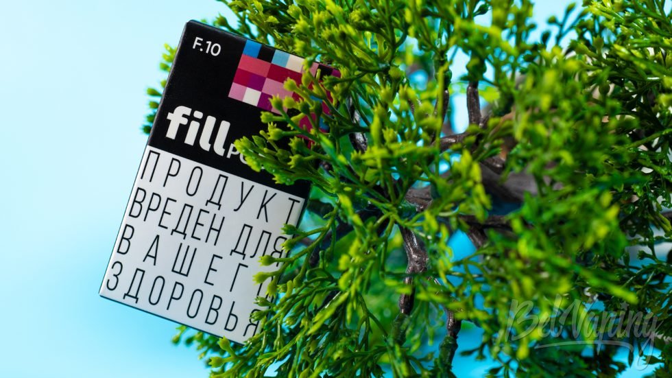 Обзор заправленных картриджей FILL POD - вкус F.10 ГОЛУБАЯ МАЛИНА