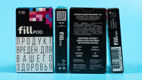 Обзор заправленных картриджей FILL POD - упаковка