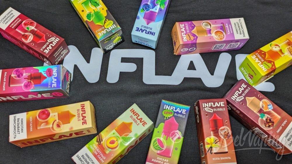 Обзор новых вкусов жидкости Inflave Bubble