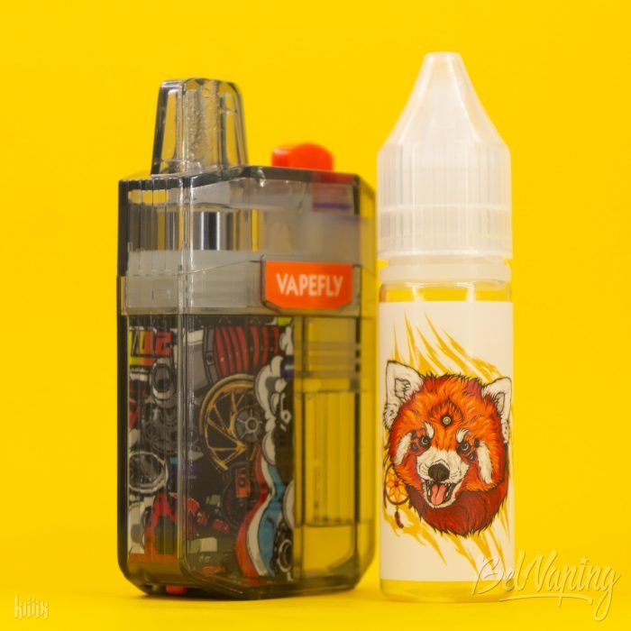 Сравнение Vapefly GOBAR Pro и флакона 15 мл