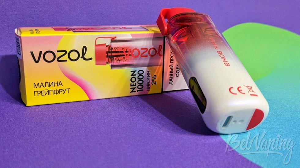 Одноразка Vozol Neon 10000 Pink Bomb