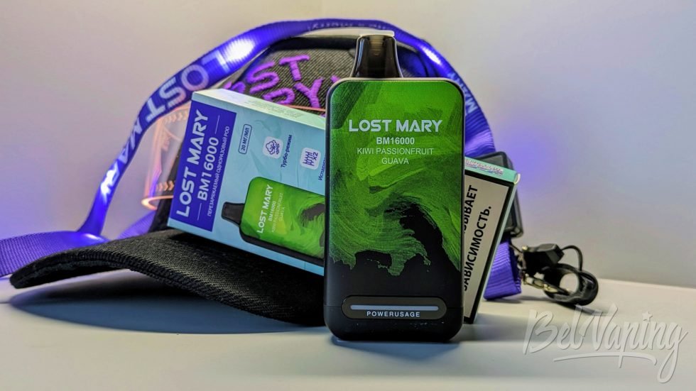 Одноразка Lost Mary BM16000 Kiwi Passionfruit Guava