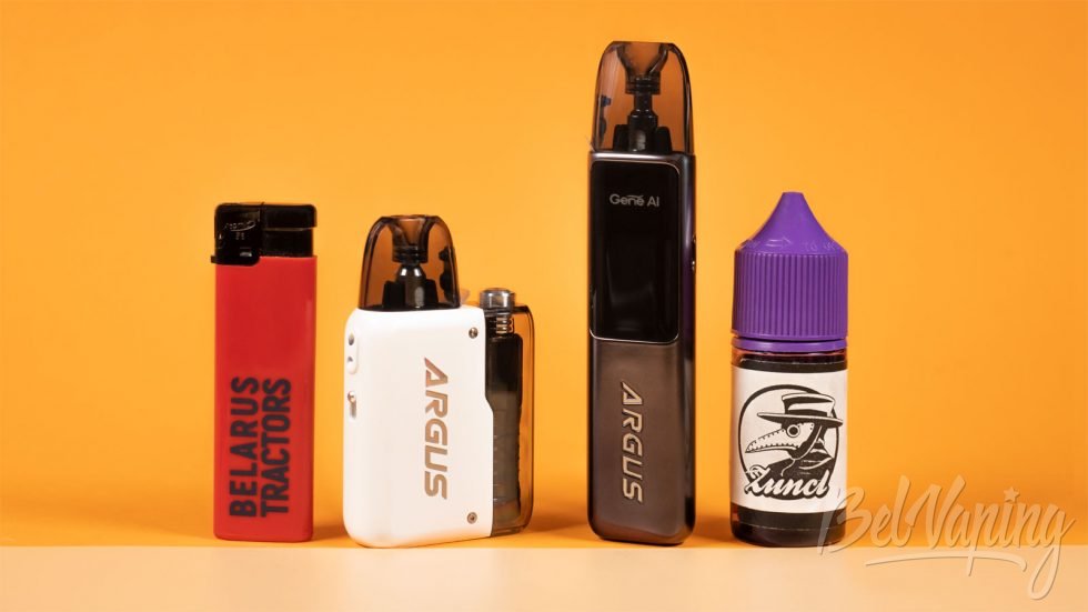 Обзор пода ARGUS G2 от Voopoo - сравнение размеров