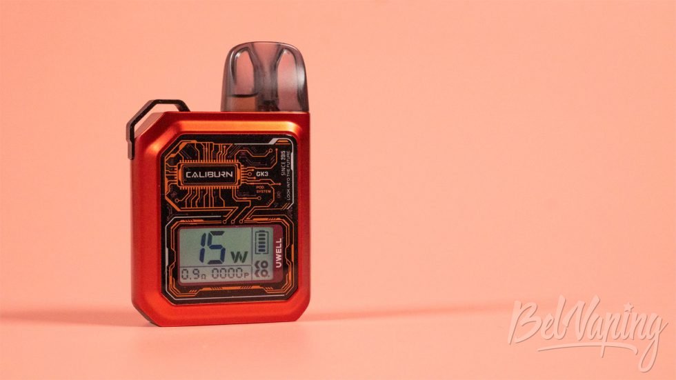 Обзор пода CALIBURN GK3 от UWELL