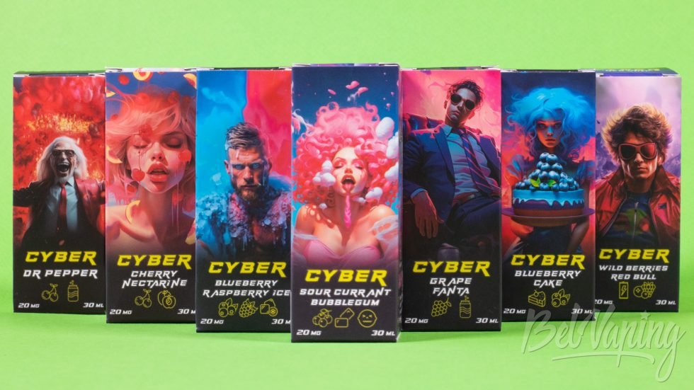 Обзор жидкости CYBER от Cyber Labs - первый дроп