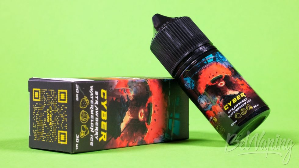 Обзор жидкости CYBER от Cyber Labs - вкус STRAWRERRY WATERMELON ICE