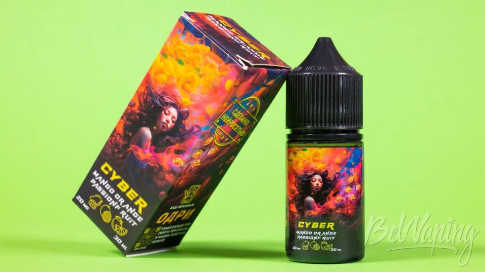 Обзор жидкости CYBER от Cyber Labs - вкус MANGO ORANGE PASSION FRUIT