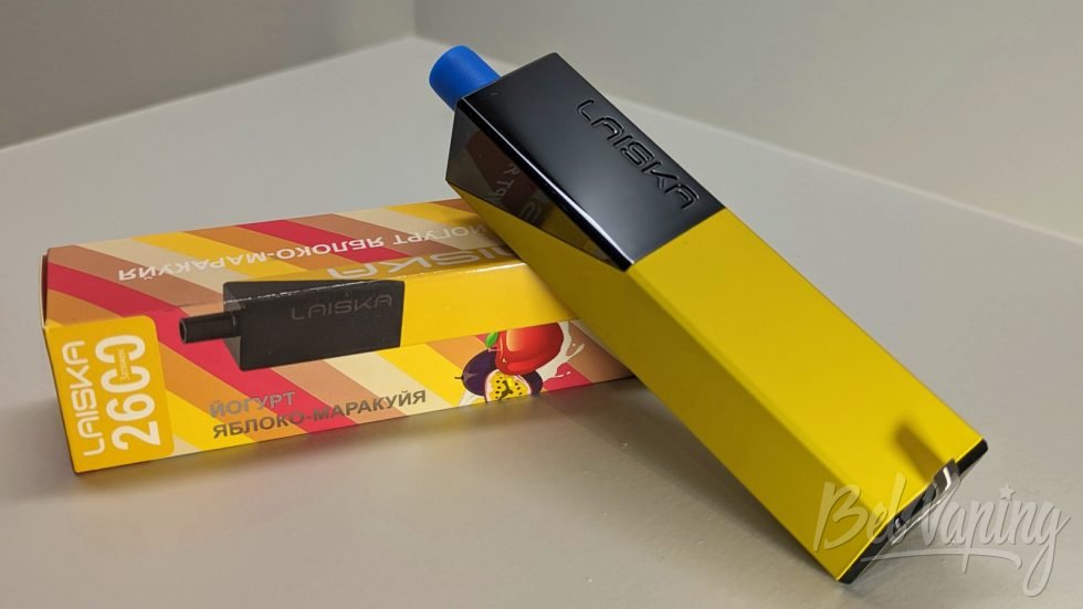 Одноразка Laiska H3 2600 Йогурт яблоко-маракуйя